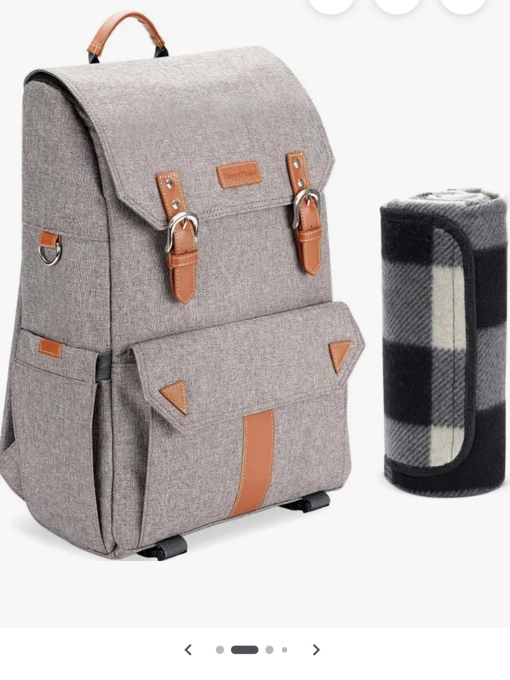 Insulated cooler picnic backpack
